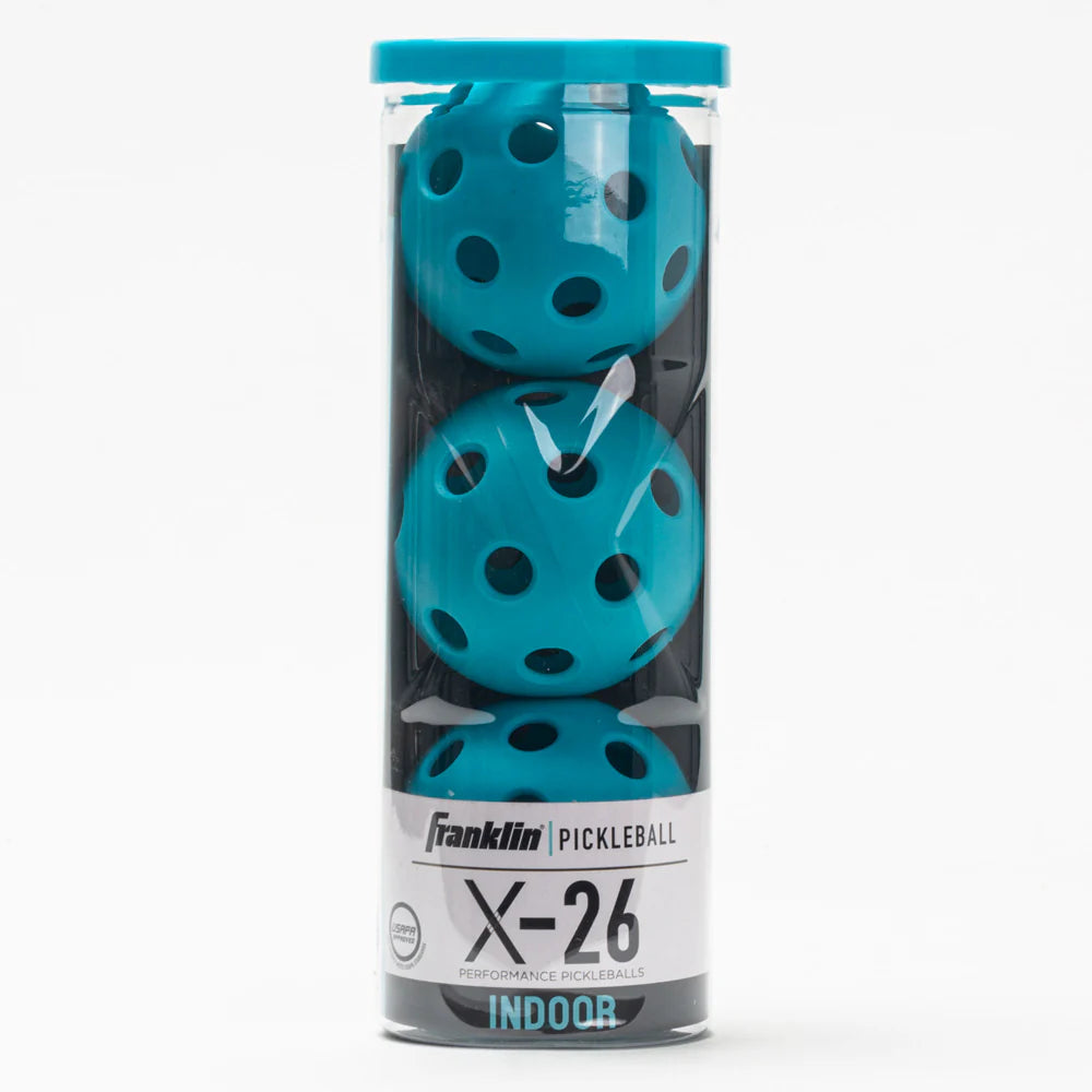 Franklin X-26 Performance Indoor Pickleball (pack of 3)