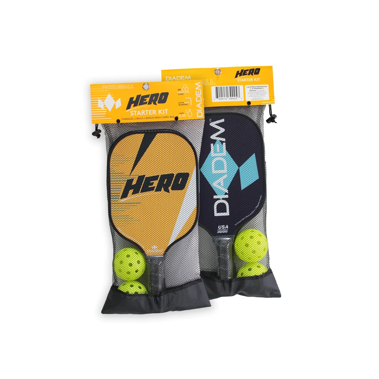 Diadem Hero Pickleball Paddle Starter kit