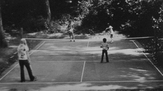 The Bainbridge Island Pickleball court which is often thought to be where the first game of pickleball was ever played in 1965