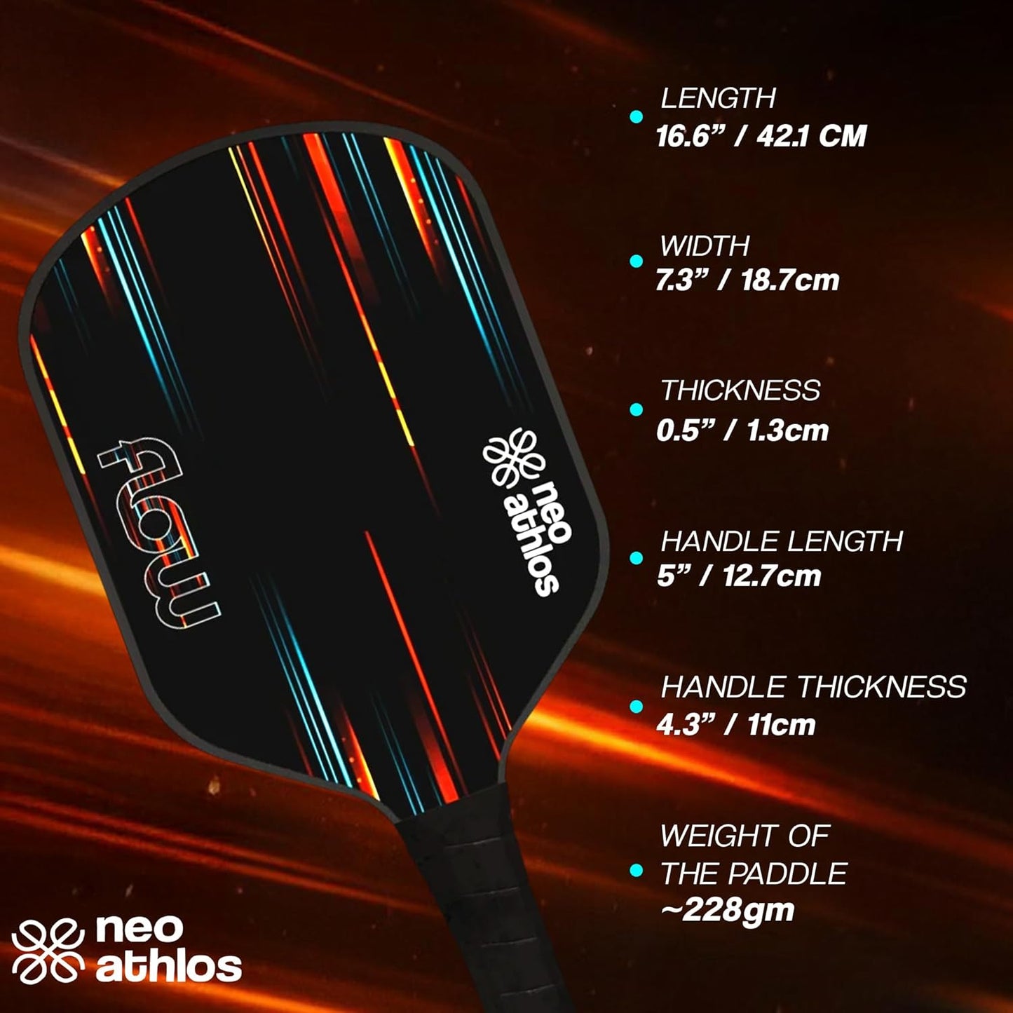 Neo Athlos Flow Pickleball Paddle