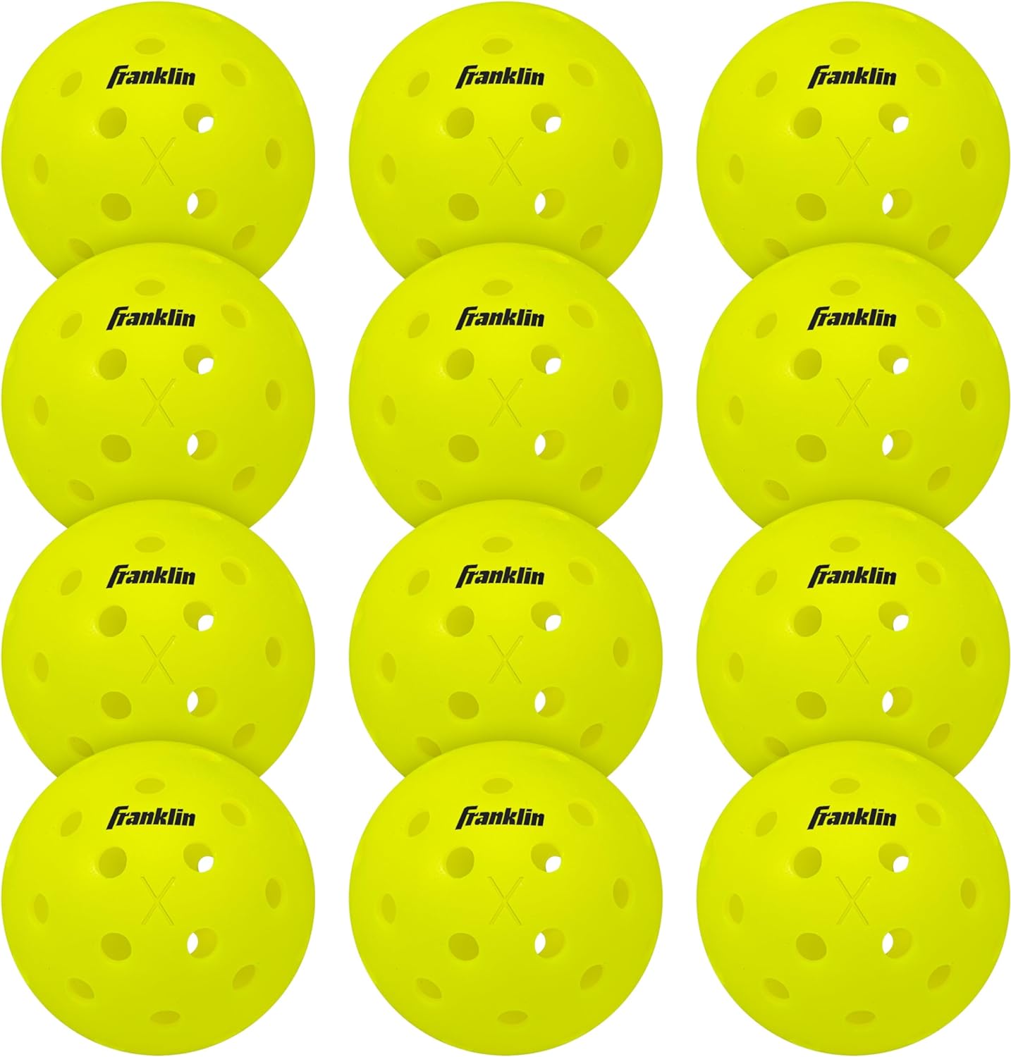 Franklin X-40 outdoor performance pickleball (unpacked) set of 6