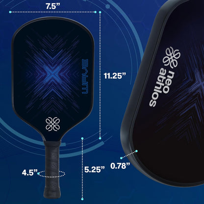 Neo Athlos Wave Pickleball Paddle