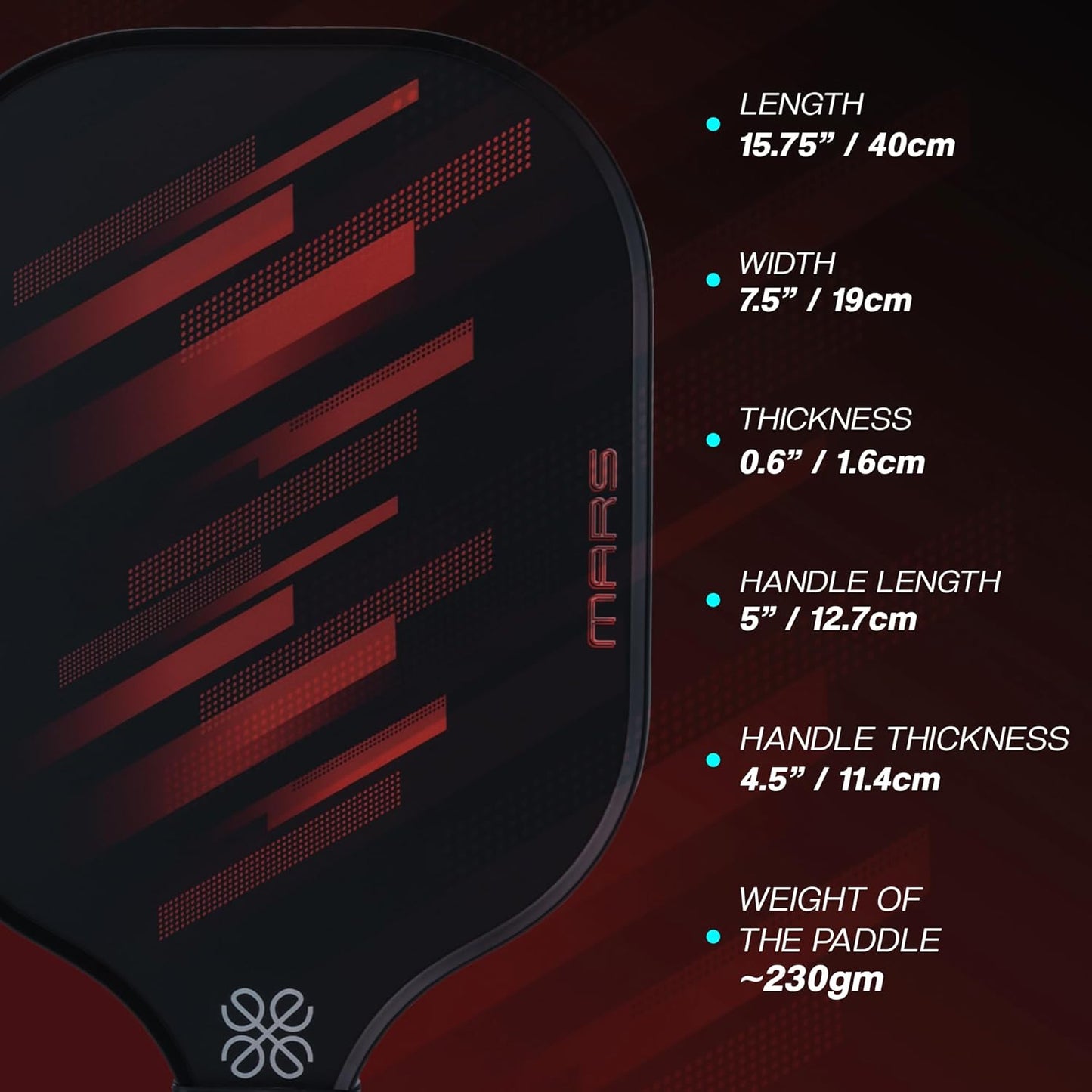 Neo Athlos Mars Pickleball Paddle