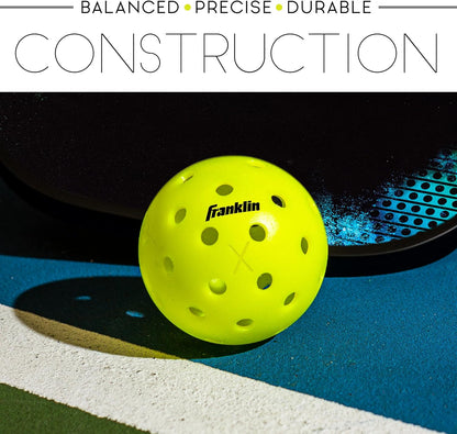 Franklin X-40 outdoor performance pickleball (unpacked) set of 6