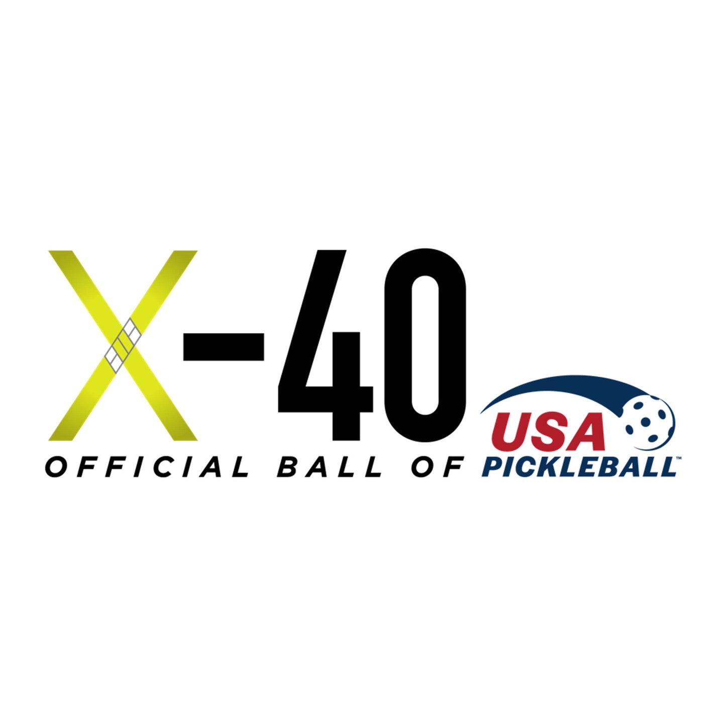Franklin X-40 outdoor performance pickleball (unpacked) set of 6